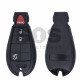 Key Shell (Smart) for Dodge / Jeep (Fish) Buttons:3+1 / Blade signature: CY24 
