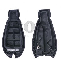 Key Shell (Smart) for Dodge / Jeep (Fish) Buttons:3+1 / Blade signature: CY24 