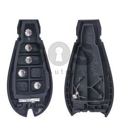 Key Shell (Smart) for Chrysler (Fish) Buttons:4+1 / Blade signature: CY24 / KEYLESS