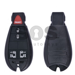 Key Shell (Smart) for Chrysler (Fish) Buttons:4+1 / Blade signature: CY24 / KEYLESS