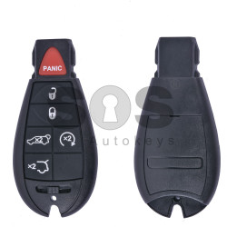 Key Shell (Smart) for Chrysler (Fish) Buttons:5+1 / Blade signature: CY24 / KEYLESS