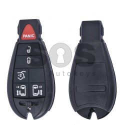 Key Shell (Smart) for Chrysler (Fish) Buttons:5+1 / Blade signature: CY24 / KEYLESS