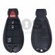 Key Shell (Smart) for Chrysler (Fish) Buttons:3+1 / Blade signature: CY24 / KEYLESS GO