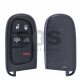 Key Shell (Smart) for Chrysler / Dodge / Jeep / Fiat Buttons:4+1 / Blade signature: SIP22 / CY24