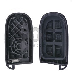 Key Shell (Smart) for Chrysler / Dodge / Jeep / Fiat Buttons:4+1 / Blade signature: SIP22 / CY24