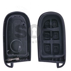 Key Shell (Smart) for Chrysler / Dodge / Jeep / Fiat / Buttons:3+1 / Blade signature: SIP22 / CY24