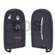Key Shell (Smart) for Chrysler Buttons:3+1 / Blade signature: SIP22 / CY24 / (With Logo)