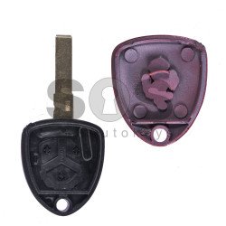Key Shell (Regular) for Ferrari Buttons:3 / Blade signature: SIP22 / (With Logo) Key Shell (Regular) for Ferrari Buttons:3 / Blade signature: SIP22 / (With Logo)
