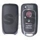 Key Shell (Flip) for Fiat Buttons:3 / Blade signature: SIP22 / (With Logo) / (With Blade)
