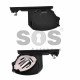 Key Shell (Flip) for Fiat Ducato Buttons:3 / Blade signature: SIP22 / (With Logo)
