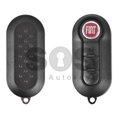 Key Shell (Flip) for Fiat Buttons:3 / Blade signature: SIP22 / (With Logo)