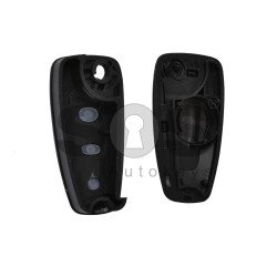 Key Shell (Flip) for Ford Buttons:3 / Blade signature: HU101 / (With Logo)