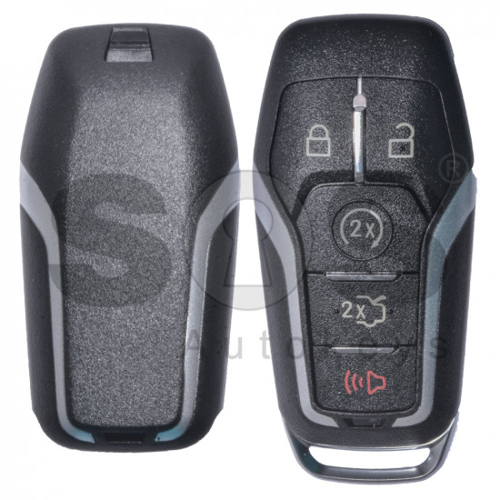 Key Shell (Smart) for Ford Buttons:4+1P / Blade signature: HU101/ FOR-51 / (Without Logo) / (With Blade)