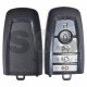 Key Shell (Smart) for Ford Buttons:4+1P / Blade signature: HU101 / (Without Logo)