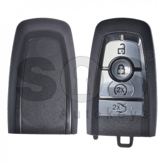 Key Shell (Smart) for Ford Buttons:4 / Blade signature: HU101/ FOR-51 / (Without Logo) / (With Battery Plate)