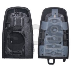 Key Shell (Smart) for Ford Buttons:4 / Blade signature: HU101/ FOR-51 / (Without Logo) / (With Battery Plate) Key Shell (Smart) for Ford Buttons:4 / Blade signature: HU101/ FOR-51 / (Without Logo) / (With Battery Plate)