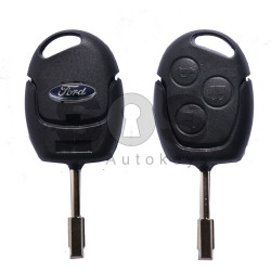 Key Shell (Regular) for Ford Buttons:3 / Blade signature: FO21/ (With Logo) Key Shell (Regular) for Ford Buttons:3 / Blade signature: FO21/ (With Logo)