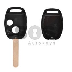 Key Shell (Regular) for Honda Buttons:2 / Blade signature: HON66 / (With Logo) Key Shell (Regular) for Honda Buttons:2 / Blade signature: HON66 / (With Logo)