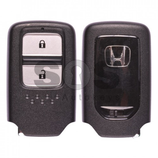 Key Shell (Smart) for Honda Buttons:2 / Blade signature: HON66 / (With Logo)