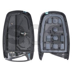 Key Shell (Smart) for Hyundai Buttons:3+1P / Blade signature: HY22 / (With Logo) / With Blade