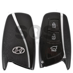Key Shell (Smart) for Hyundai Buttons:3 / Blade signature: HY22 / (With Logo) / With Blade