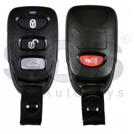 Key Shell (Remote) for KIA / Hyundai Buttons: 3+1 / (With battery place)