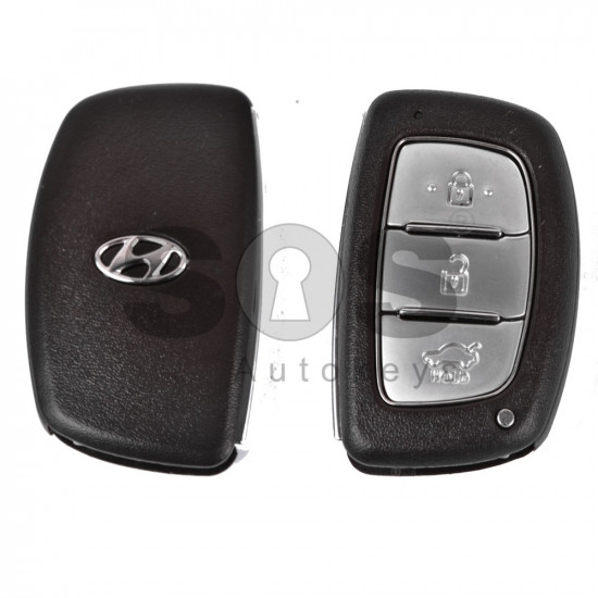Key Shell (Smart) for Hyundai Buttons:3 / Blade signature: HY22 / (With Logo)