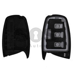 Key Shell (Smart) for Hyundai Buttons:3 / Blade signature: HY22 / (With Logo) / With Blade