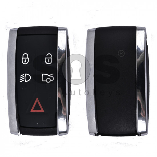 Key Shell (Smart) for Jaguar Buttons:5 / Blade signature: HU101 / (OLD)