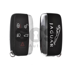 Key Shell (Smart) for Jaguar Buttons:5 / Blade signature: HU101 / (With Logo) / (New)