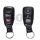 Key Shell (Remote) for KIA Buttons: 3+1 Panic
