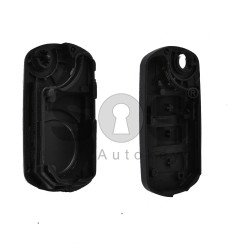 Key Shell (Flip) for LAND ROVER Buttons:3 / Blade signature: HU101 / (With Logo) Key Shell (Flip) for LAND ROVER Buttons:3 / Blade signature: HU101 / (With Logo)