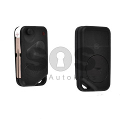Key Shell (Flip) for Range Rover Buttons:2 / Blade signature: HU58 / (With Logo)