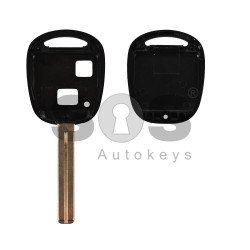 Key Shell (Regular) for Lexus Buttons:2 / Blade signature: TOY48 / (With Logo)