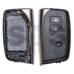 Key Shell (Smart) for Lexus 2018+ Buttons:3 / Blade signature: TOY-94 / (With Blade) / (No Logo)