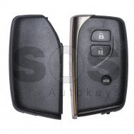 Key Shell (Smart) for Lexus 2018+ Buttons:3 / Blade signature: TOY-94 / (With Blade) / (No Logo) Key Shell (Smart) for Lexus 2018+ Buttons:3 / Blade signature: TOY-94 / (With Blade) / (No Logo)
