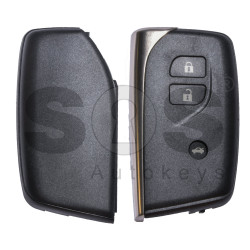 Key Shell (Smart) for Lexus 2018+ Buttons:3 / Blade signature: TOY-94 / (With Blade) / (No Logo)