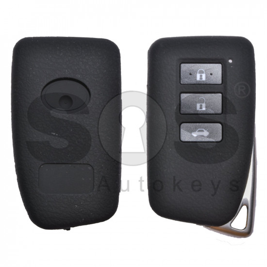 Key Shell (Smart) for Lexus Buttons:3 / Blade signature: TOY-94 / (With Blade) / (Place for Logo)