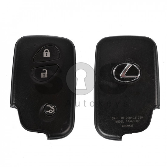 Key Shell (Smart) for Lexus Buttons:3 / (With Logo)