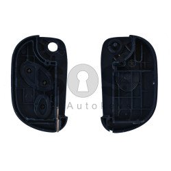 Key Shell (Flip) for Maserati Buttons:3 / Blade signature: SIP22 / (With Logo)