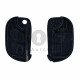 Key Shell (Flip) for Maserati Buttons:3 / Blade signature: SIP22 / (With Logo)
