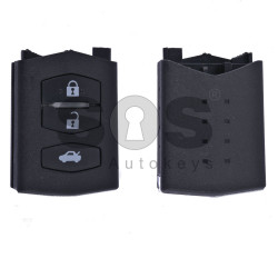 Key Shell (Back Part-Flip) for Mazda Buttons:3 / Blade signature: MA24R / (01)