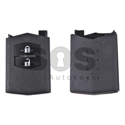 Key Shell (Back Part-Flip) for Mazda Buttons:2 / Blade signature: MA24R / (01)