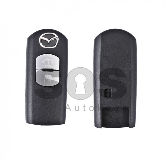 Key Shell (Smart) for Mazda Buttons:2 / Blade signature: MA24R / (Siemens VDO) / (With Logo)