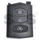Key Shell (Back Part-Flip) for Mazda Buttons:3 / Blade signature: MA24R / Different Battery Place