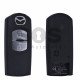Key Shell (Smart) for Mazda Buttons:2 / Blade signature: MA24R / (With Logo)