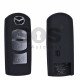 Key Shell (Smart) for Mazda Buttons:3 / Blade signature: MA24R / (With Logo)