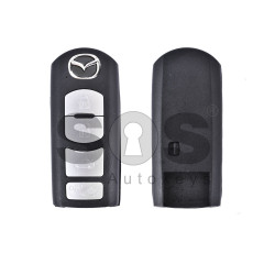 Key Shell (Smart) for Mazda Buttons:4 / Blade signature: MA24R / (Siemens VDO) / (With Logo)