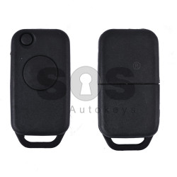 Key Shell (Flip) for Mercedes C/E-Class Buttons:1 / Blade signature: HU64