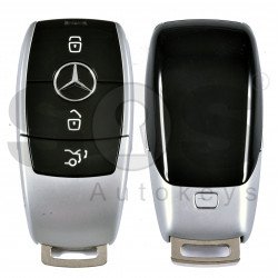 Key Shell (Smart) for Mercedes Buttons:3 / Blade signature: HU64 / With Blade /  Black